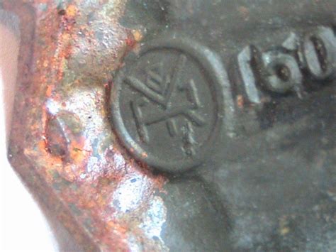 vintage cast iron foundry marks